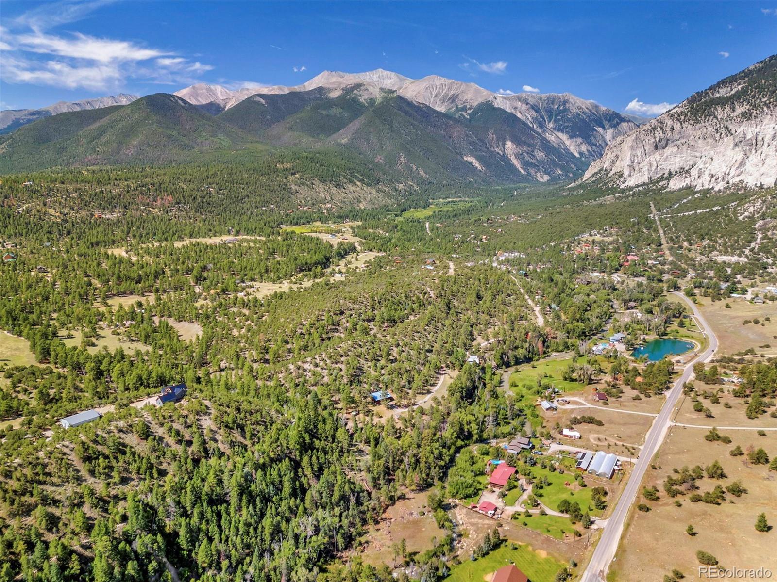 Undisclosed Address Nathrop, CO 81236 - Photo 9 of 50 a view of a mountain with a mountain in the background