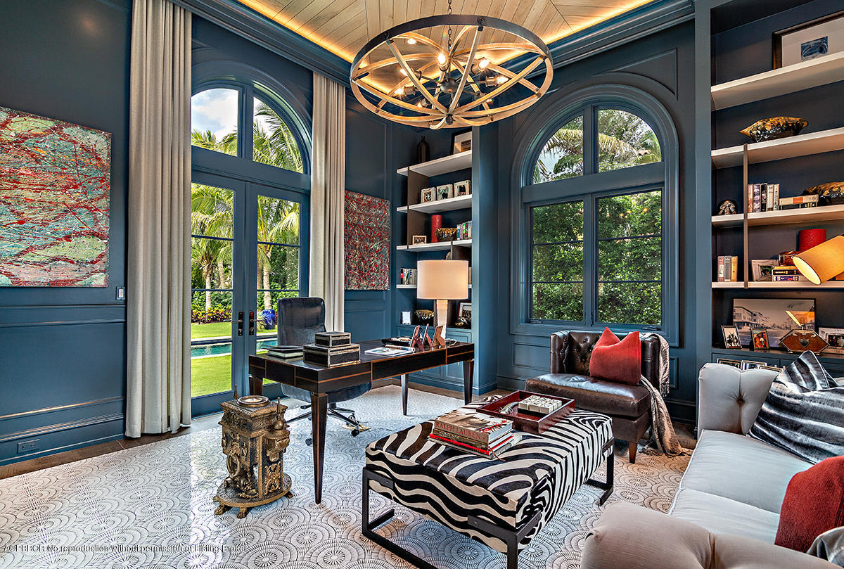 8 Golfview Road Palm Beach, FL 33480 - Photo 3 of 61 a bedroom with furniture and a large window