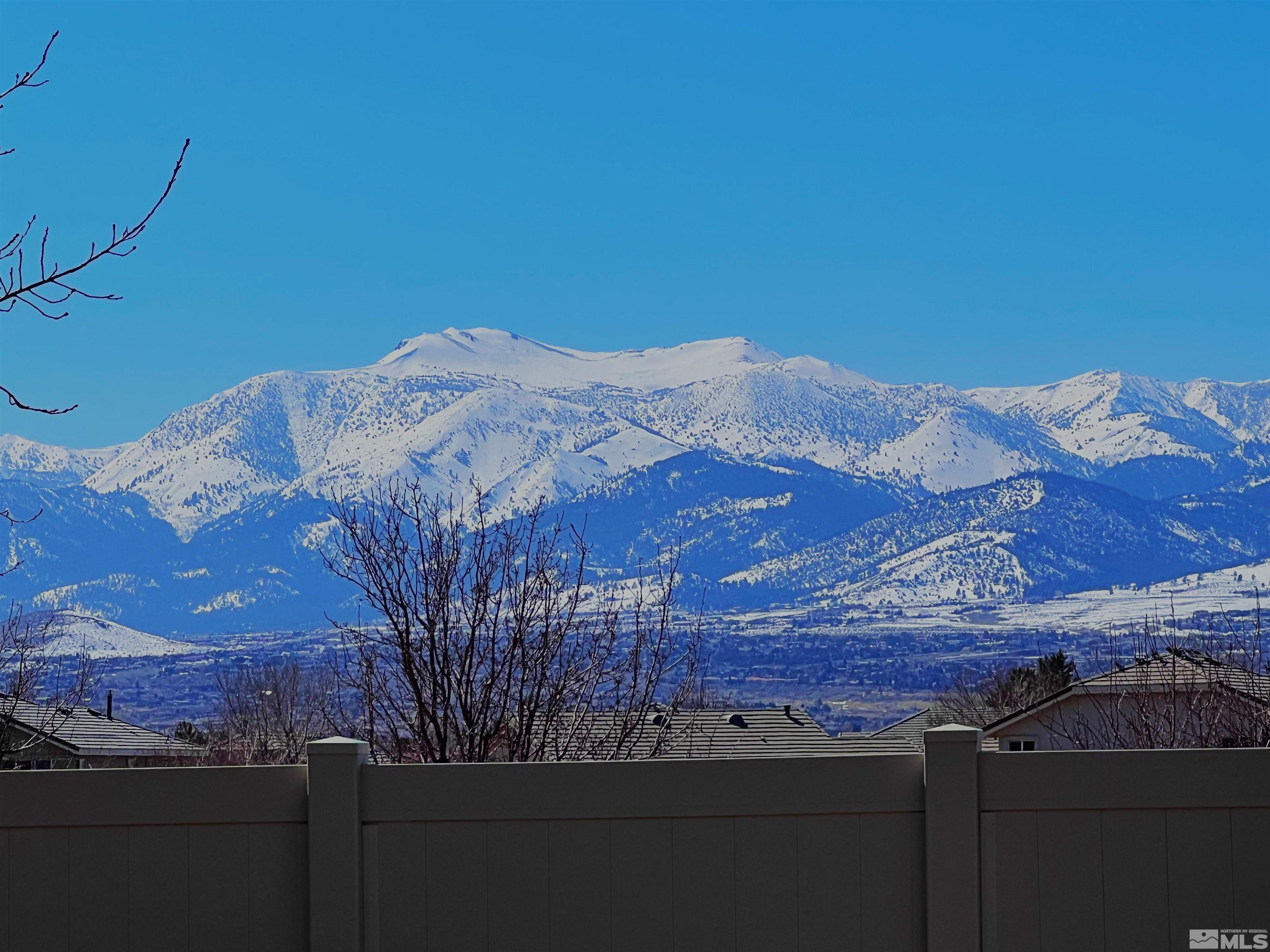 2635 Vitoria Lane Reno, NV 89521 - Photo 23 of 40 a view of a backyard of a house