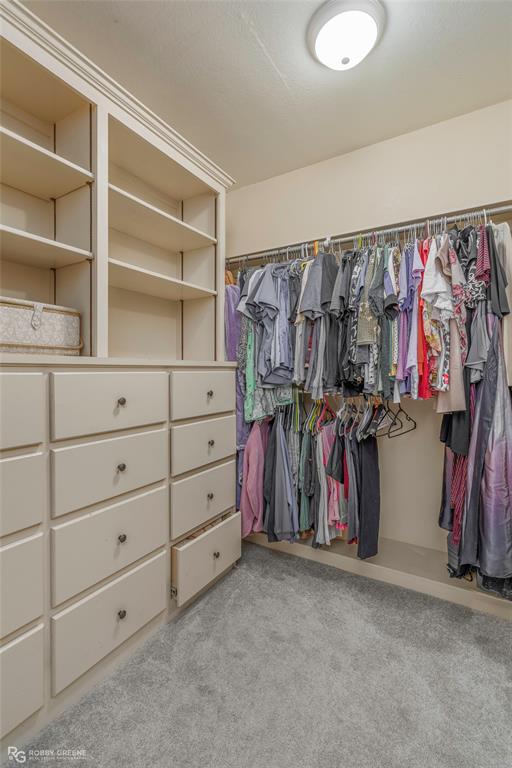 624 Holly Street Grand Cane, LA 71032 - Photo 17 of 40 Walk in closet featuring light colored carpet