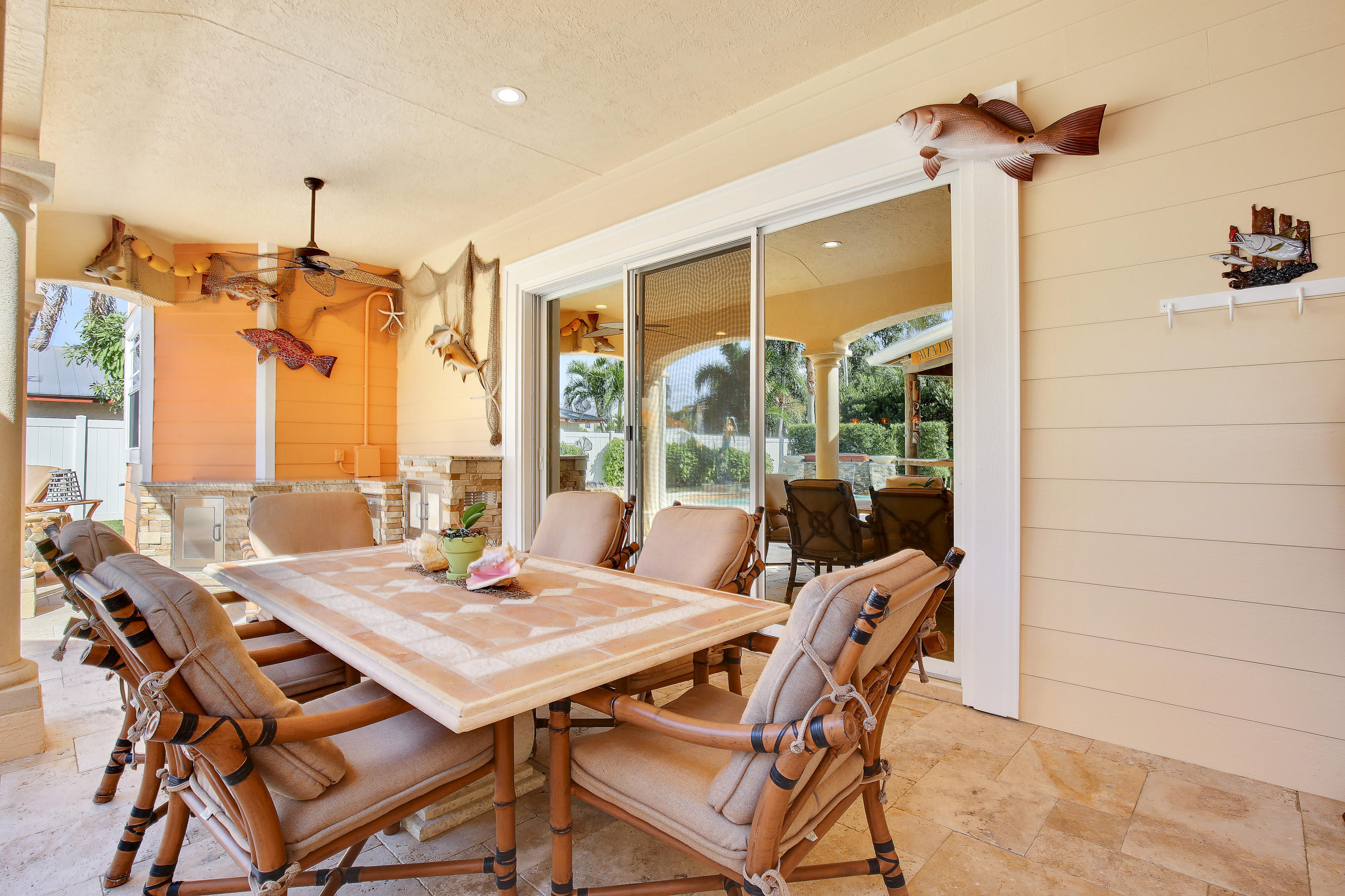 311 Center Street Jupiter, FL 33458 - Photo 11 of 30 Lanai Off Family Room