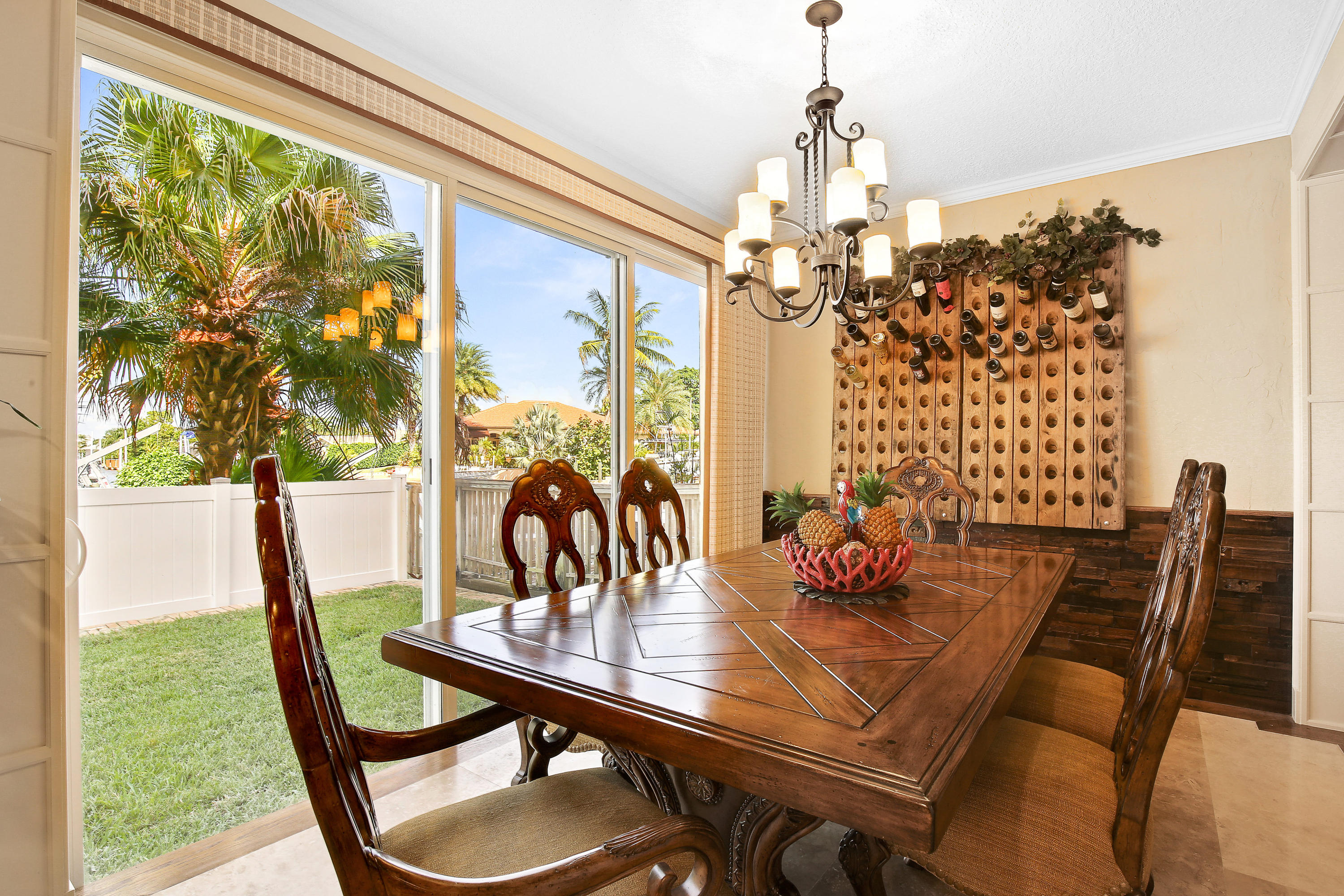 311 Center Street Jupiter, FL 33458 - Photo 18 of 30 Dining Room w/ Canal Views