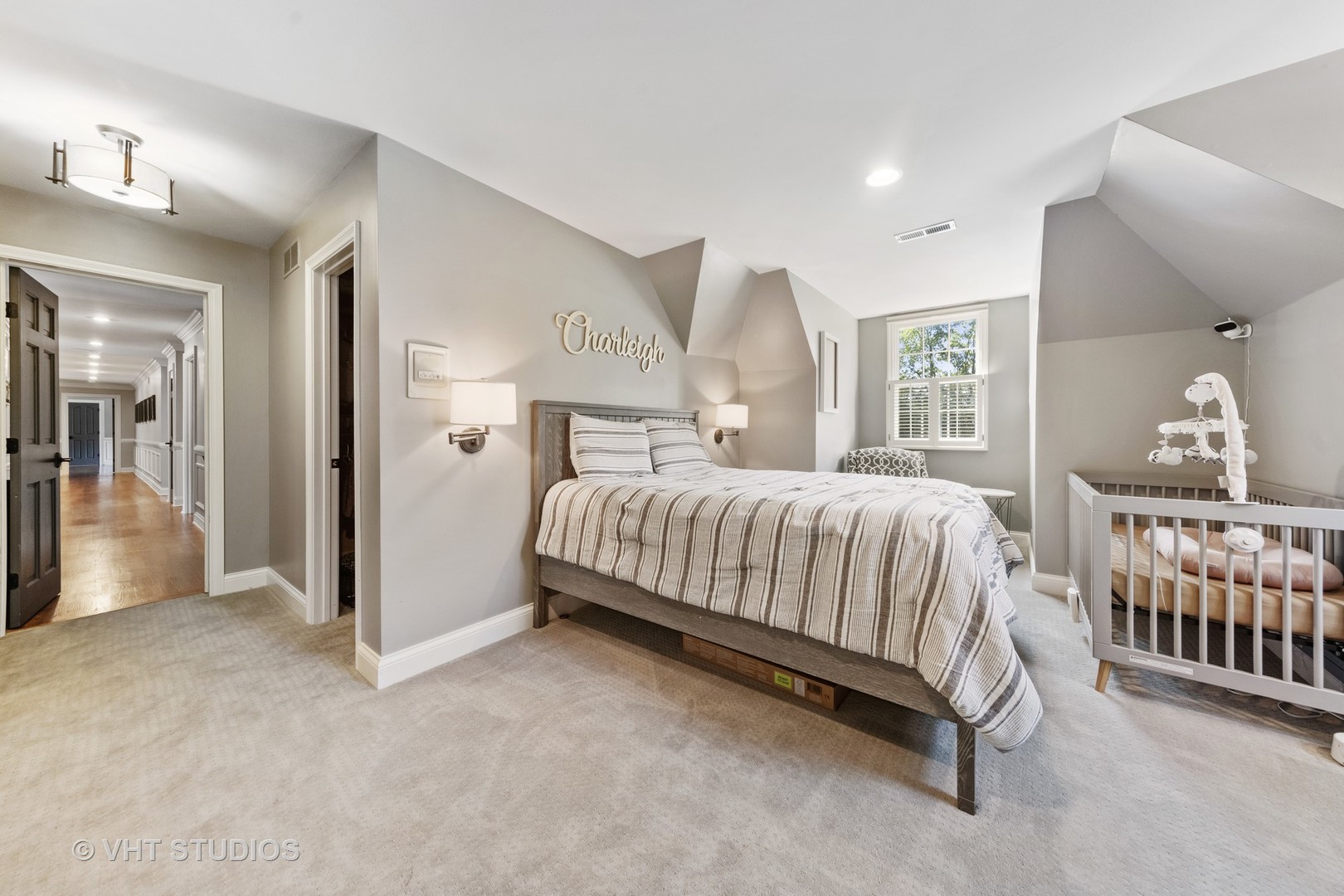 32W651 Honey Hill Circle Wayne, IL 60184 - Photo 28 of 49 a bedroom with a bed and a window