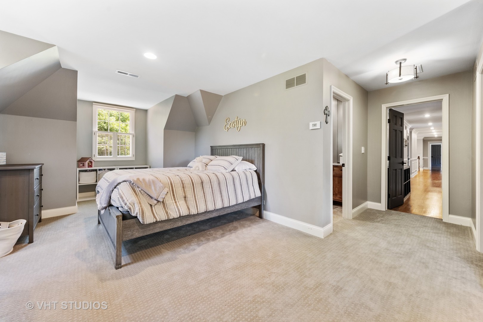 32W651 Honey Hill Circle Wayne, IL 60184 - Photo 29 of 49 a bedroom with a bed and a cabinets