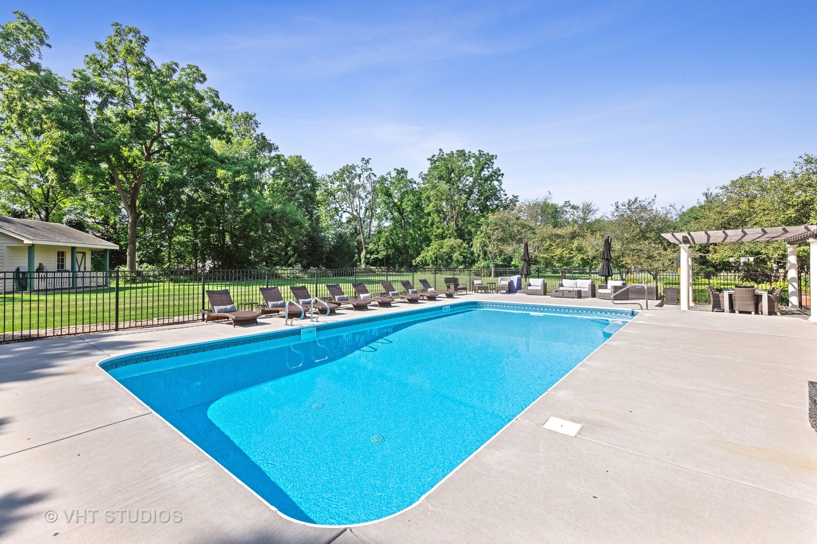32W651 Honey Hill Circle Wayne, IL 60184 - Photo 39 of 49 a view of a swimming pool and outdoor space