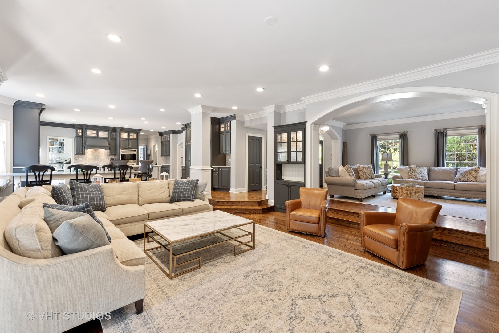 32W651 Honey Hill Circle Wayne, IL 60184 - Photo 8 of 49 a living room with furniture kitchen view and a table