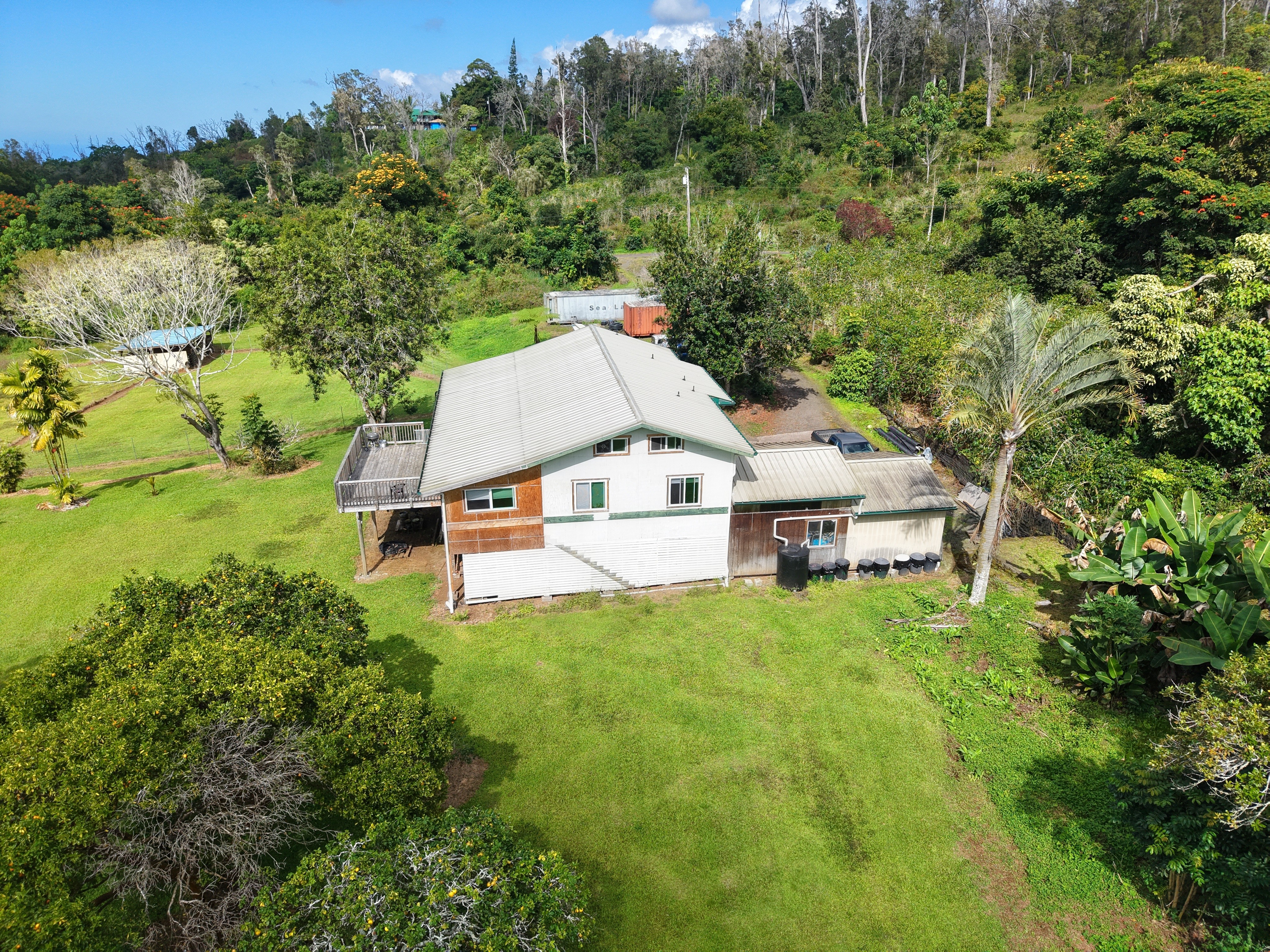 78-1392 Bishop Road Holualoa, HI 96725 - Photo 27 of 30 an aerial view of a house with yard and green space