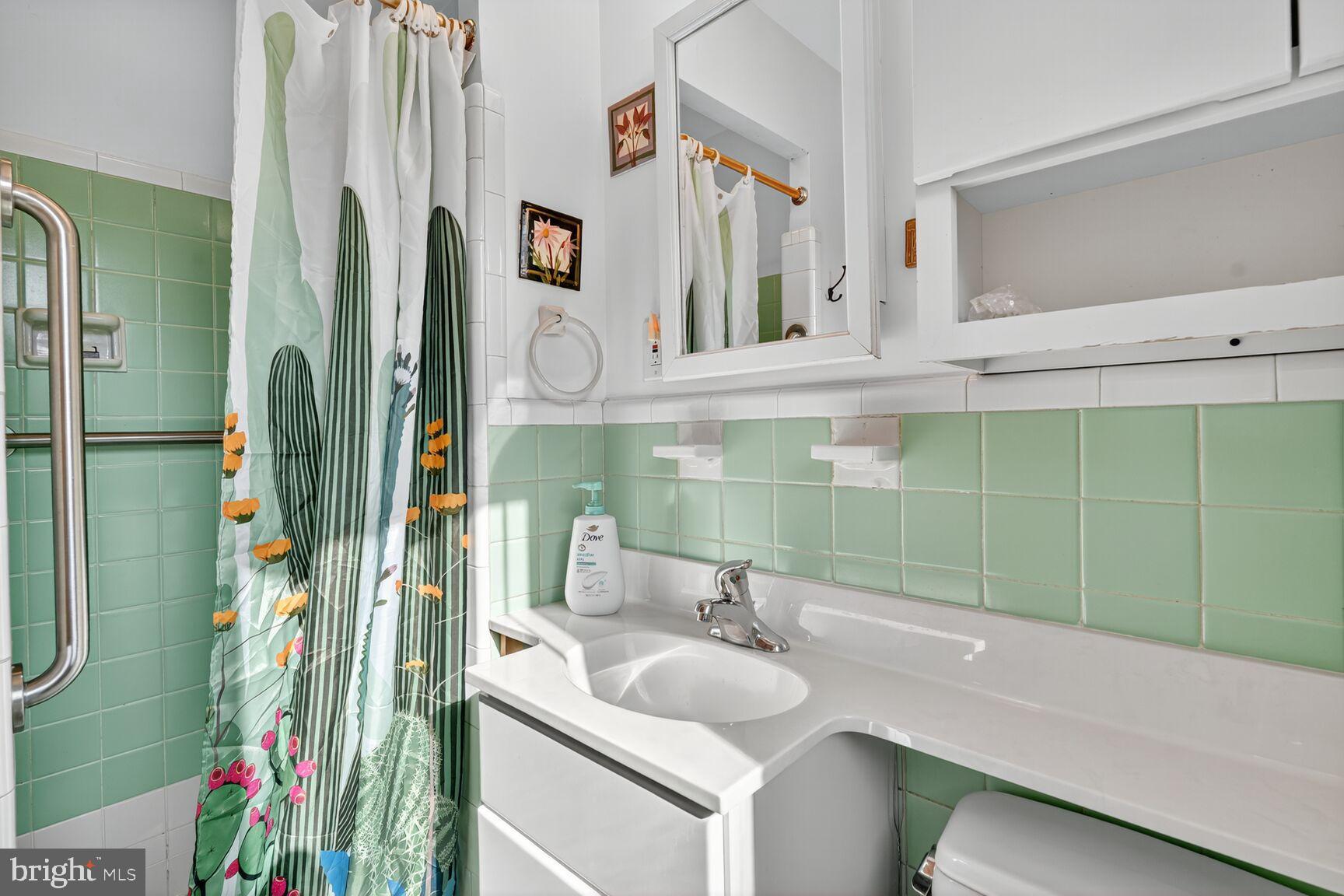 10407 Royal Road Silver Spring, MD 20903 - Photo 19 of 33 a bathroom with a sink vanity and a mirror