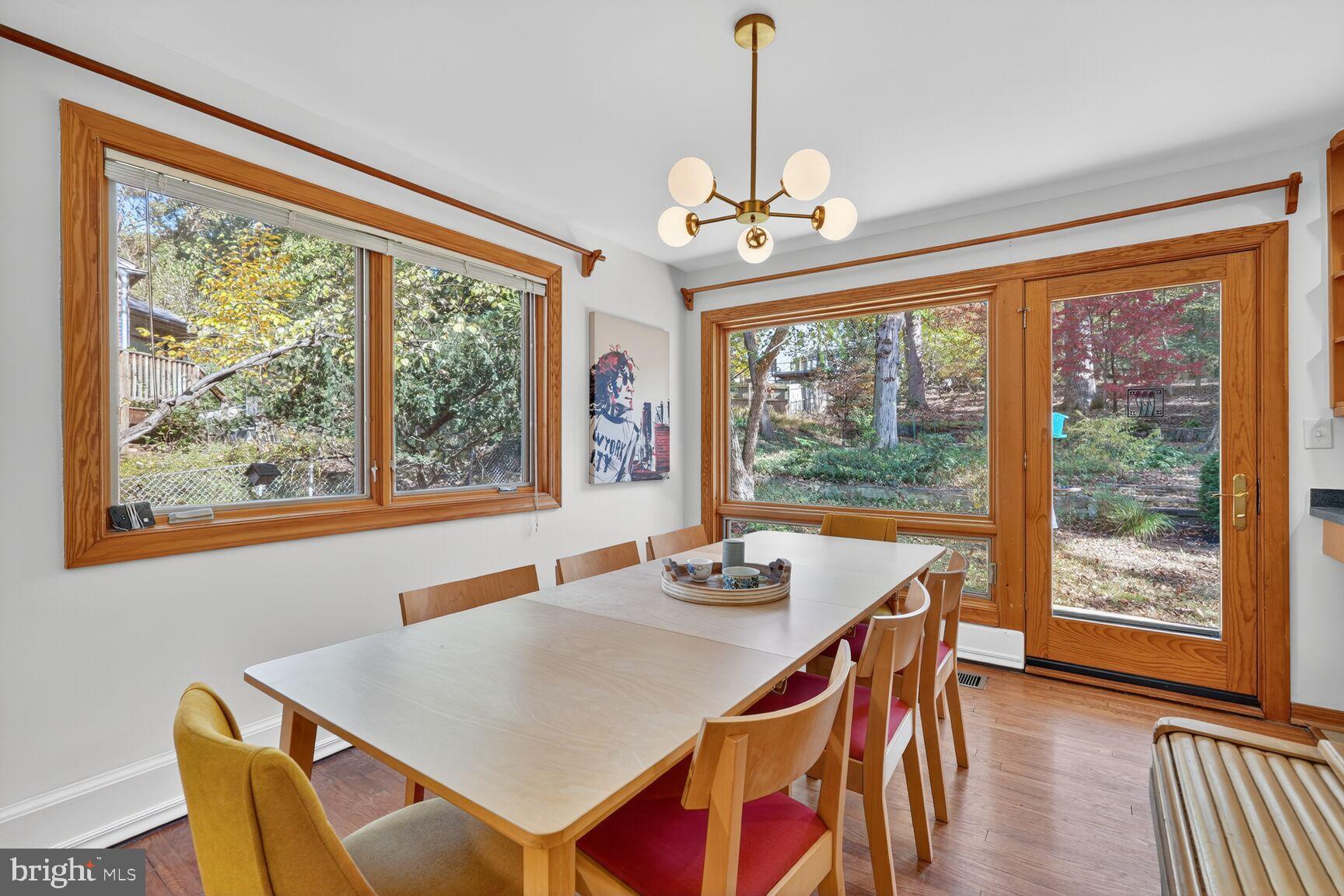 10407 Royal Road Silver Spring, MD 20903 - Photo 10 of 33 a view of a dining room with furniture window and outside view