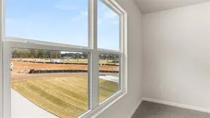 a view of sky from window