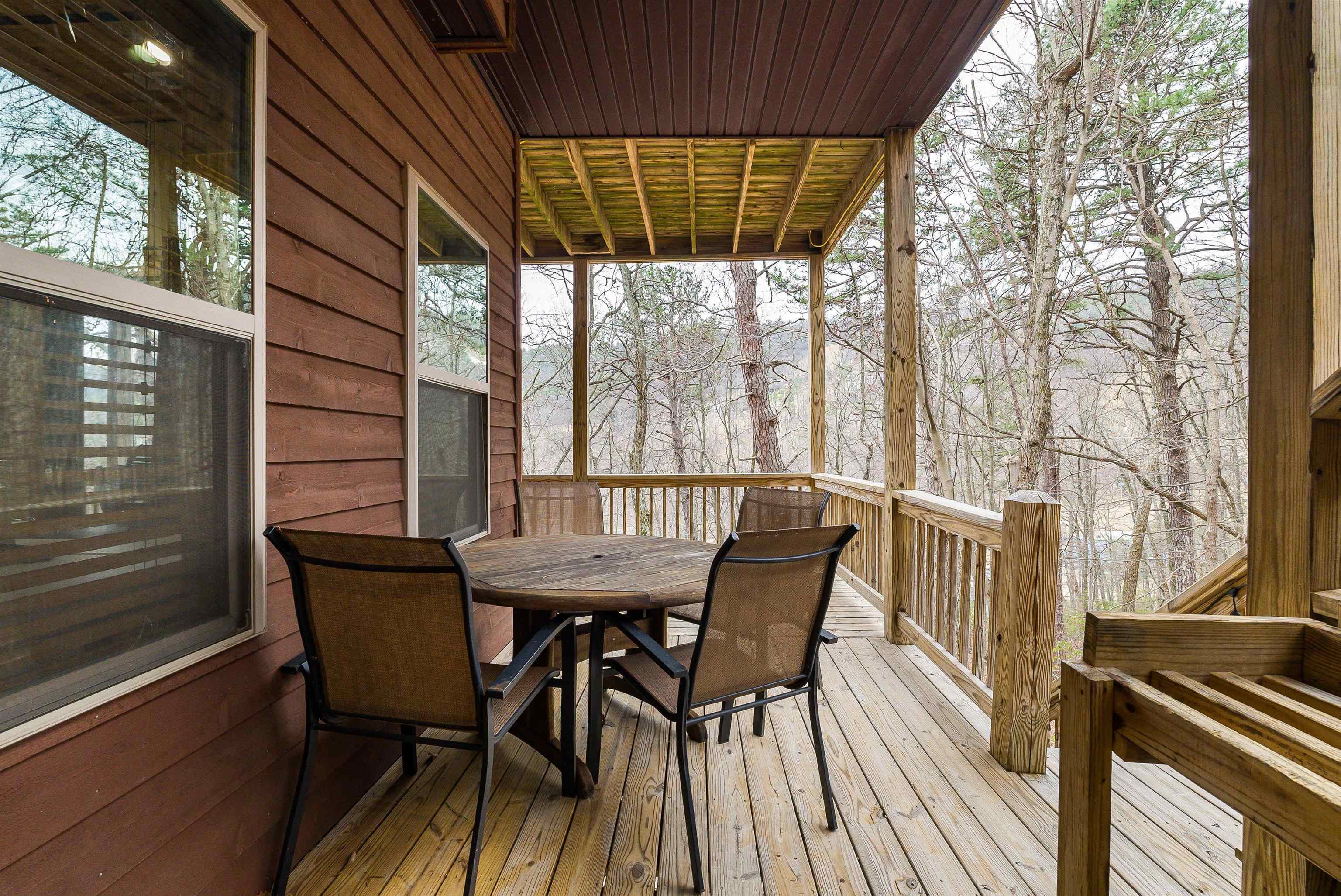 781 Rainier Road McGaheysville, VA 22840 - Photo 42 of 51 a view of a two chairs in the balcony