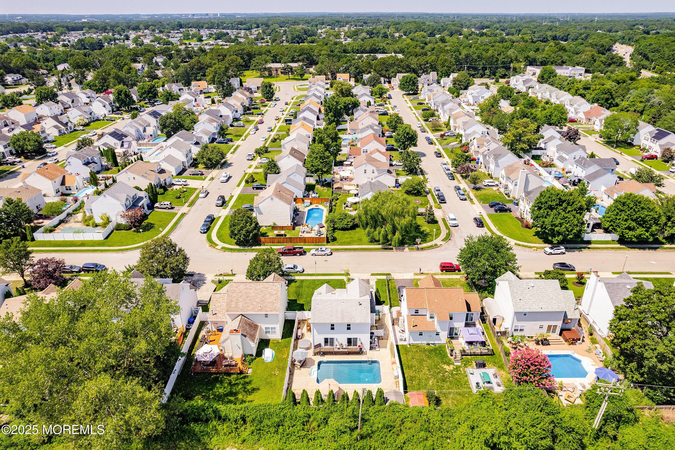 43 Red Maple Drive Brick, NJ 08724 - Photo 22 of 22 23-Back Aerial