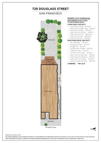 $3,399,000 | 729 Douglass Street, Unit U, San Francisco, CA 94114