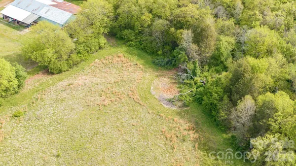 a view of a lake with a house