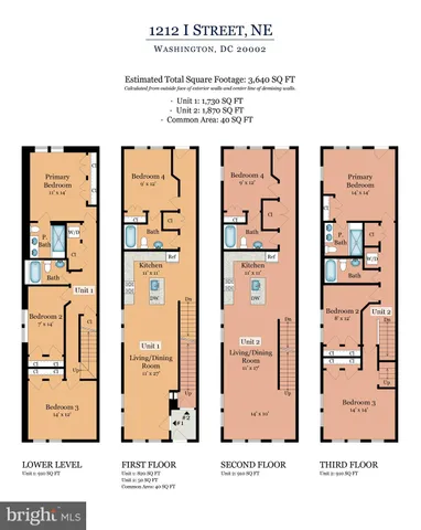 $1,100,000 | 1212 I Street Northeast, Unit B, Washington, DC 20002