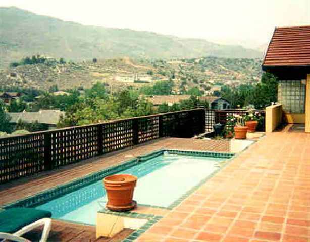4210 Christy Way Reno, NV 89519 - Photo 2 of 3 a view of a terrace with a bench