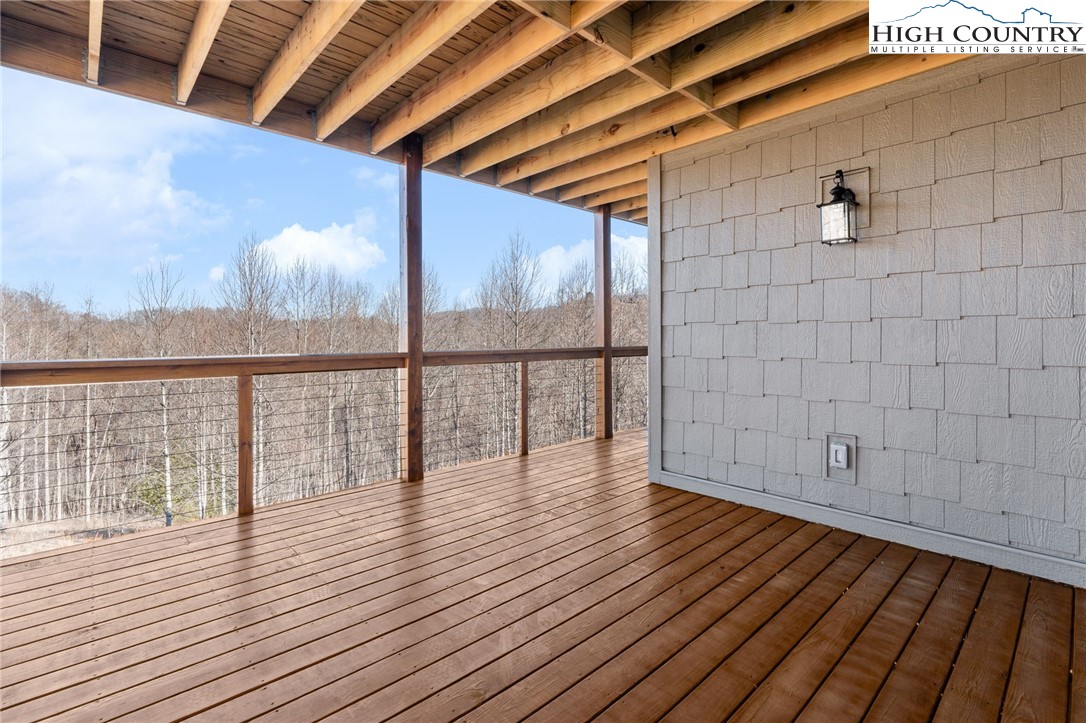 171 Pleasant View Vilas, NC 28692 - Photo 44 of 49 a view of wooden deck