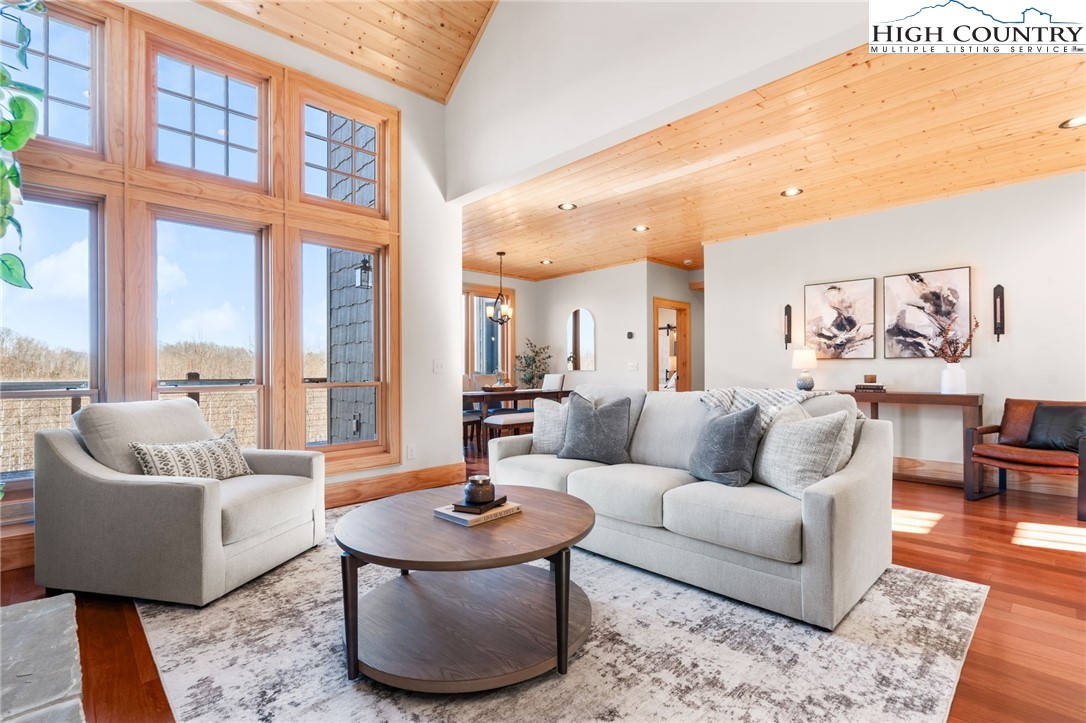 171 Pleasant View Vilas, NC 28692 - Photo 7 of 49 a living room with furniture and a large window