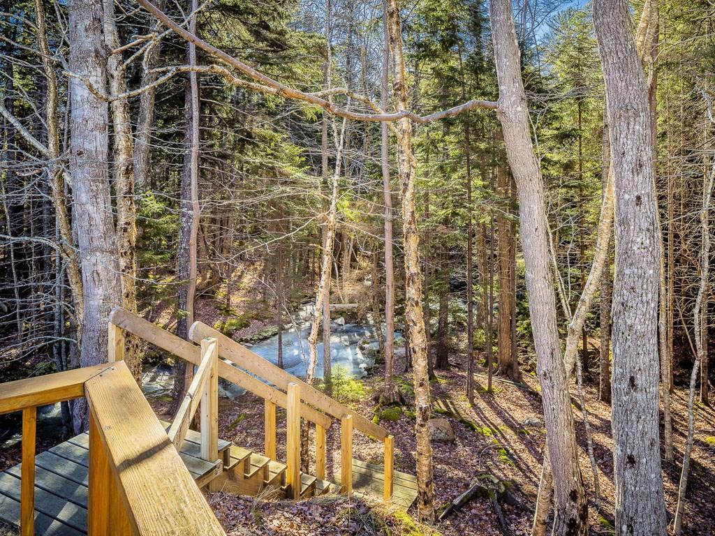 40 Jordan Pond Road Seal Harbor, ME 04675 - Photo 7 of 32 Stairs lead to the lower yard...