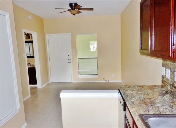 a room with a washer and dryer