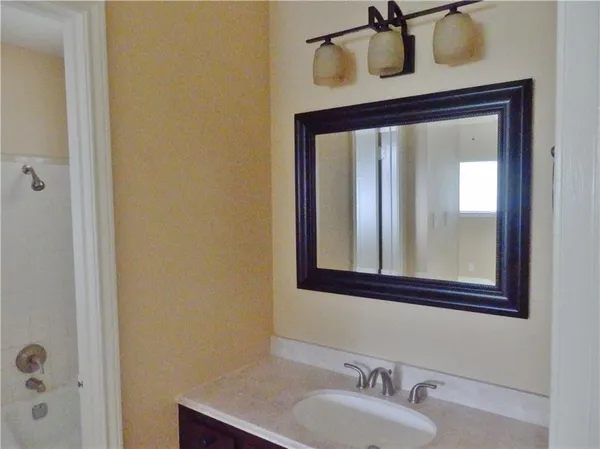 a close view of sink