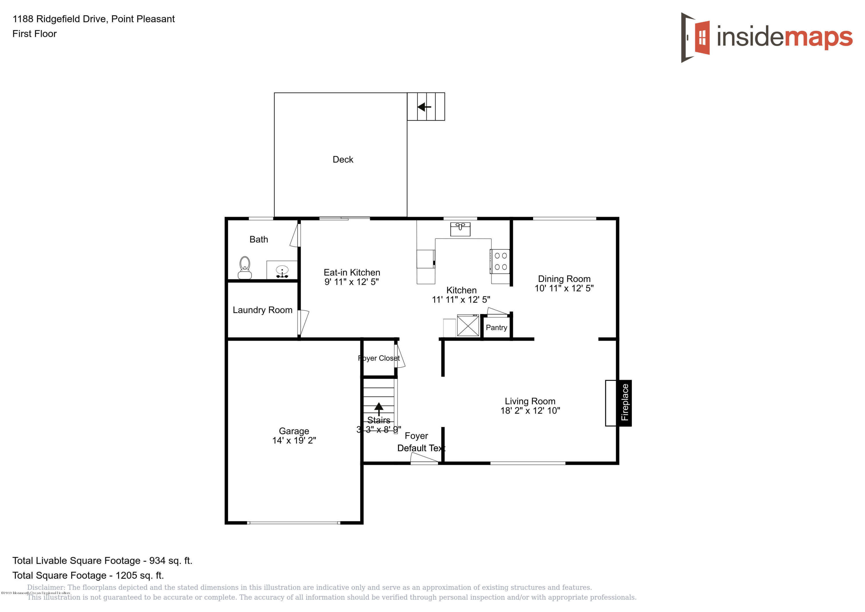 1188 Ridgefield 1st floor