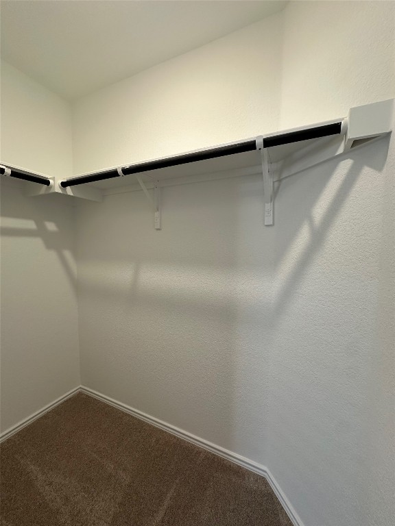 2513 Four Waters Loop Georgetown, TX 78628 - Photo 25 of 37 Spacious closet with dark carpet