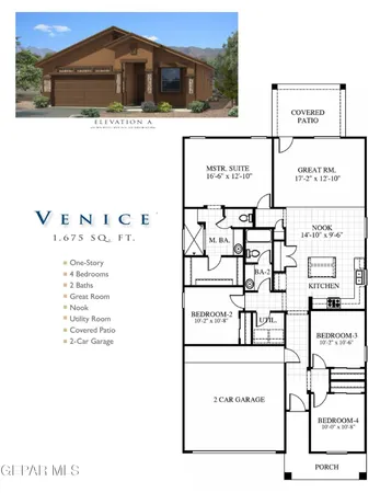 $266,950 | 3860 Bubble Place, El Paso, TX 79938
