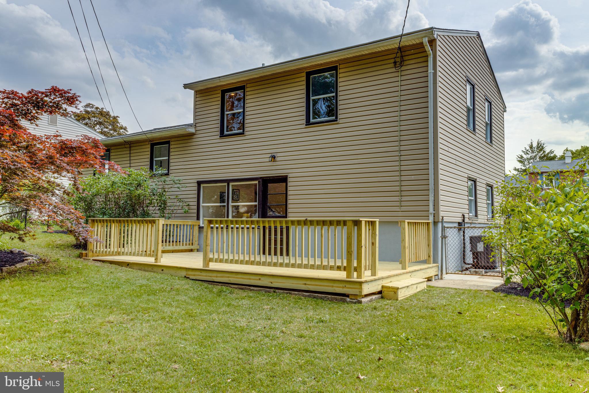 215 Worthmont Road Baltimore, MD 21228 - Photo 46 of 53 New Deck and Fully Fenced Back Yard