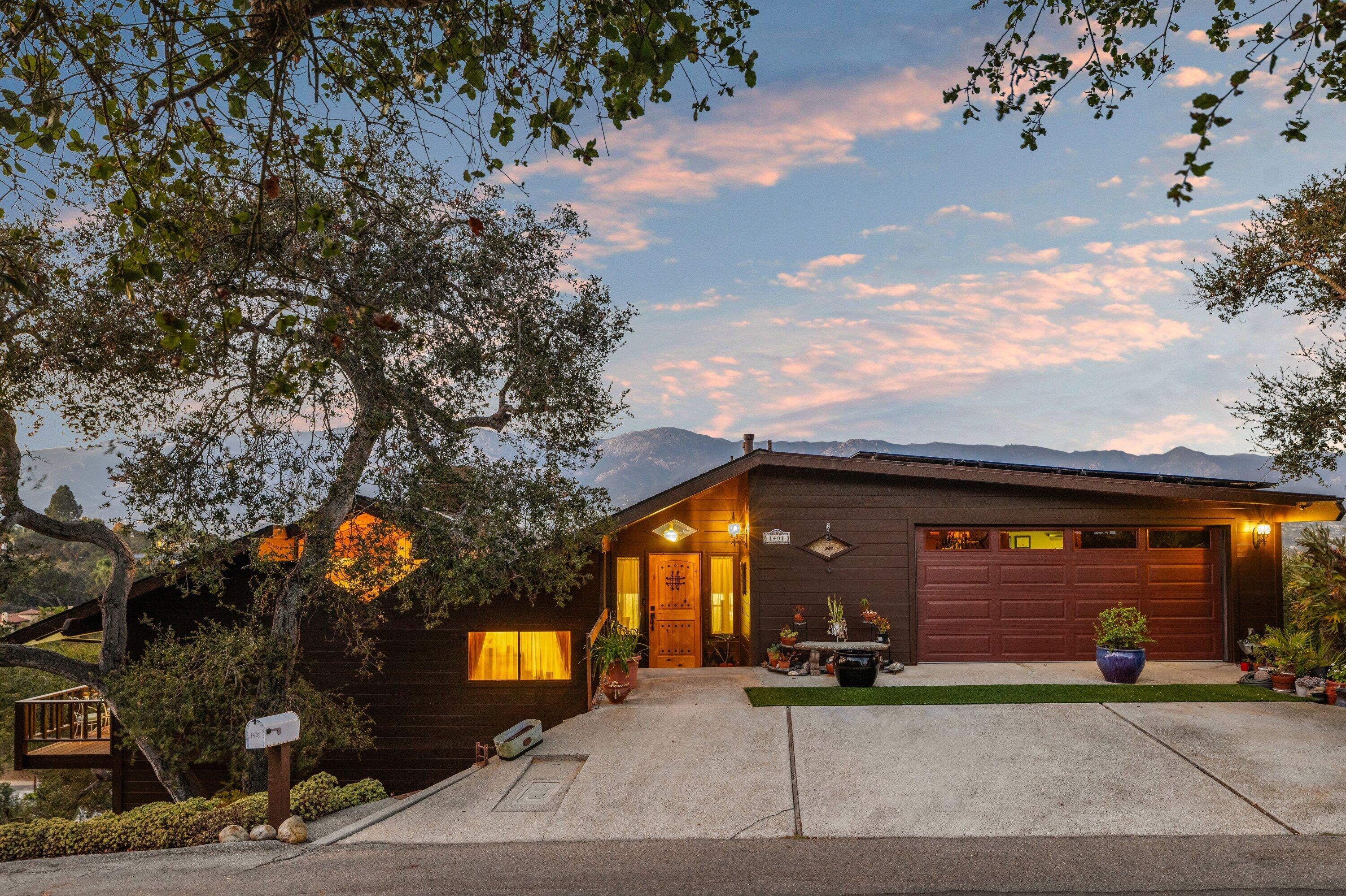 1401 La Cima Road Santa Barbara, CA 93101 - Photo 3 of 56 1401 La Cima Rd - Front Exterior