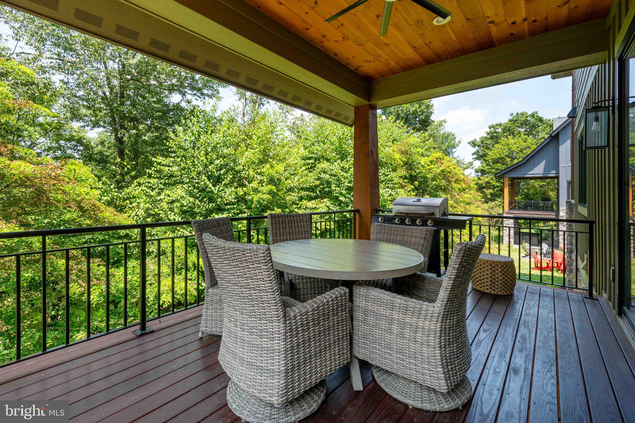 138 Ridge Run Road McHenry, MD 21541 - Photo 10 of 84 Serene deck with lush green views.