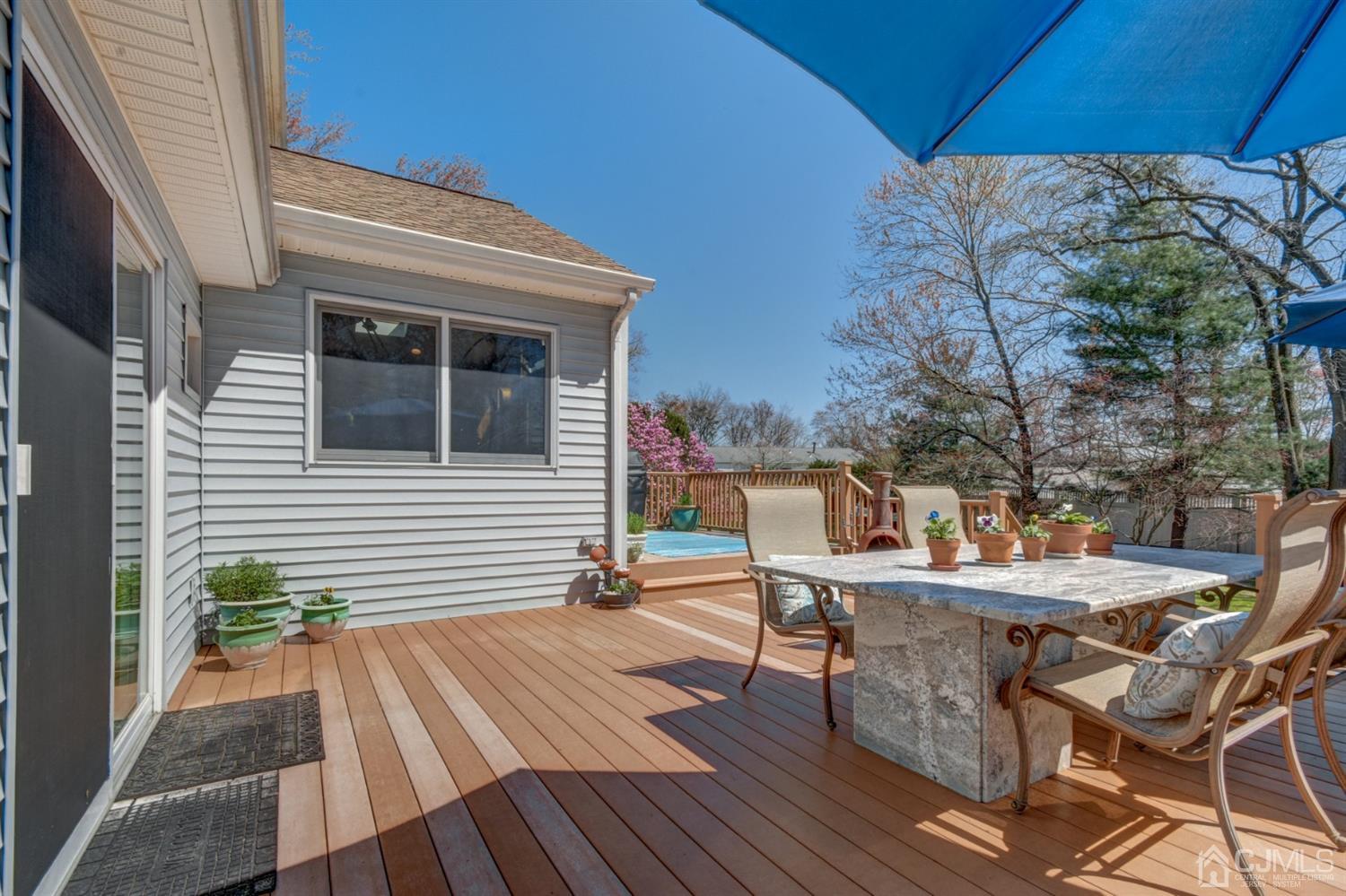 76 Pennington Road New Brunswick, NJ 08901 - Photo 25 of 32 Beautiful two tiered deck, this view from family room