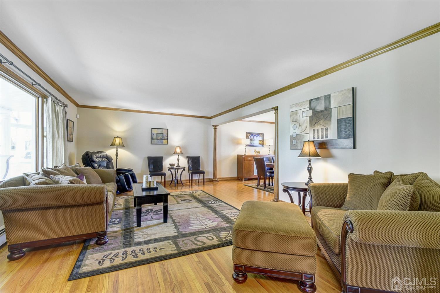 76 Pennington Road New Brunswick, NJ 08901 - Photo 5 of 32 Big living room, gleaming hardwood floors
