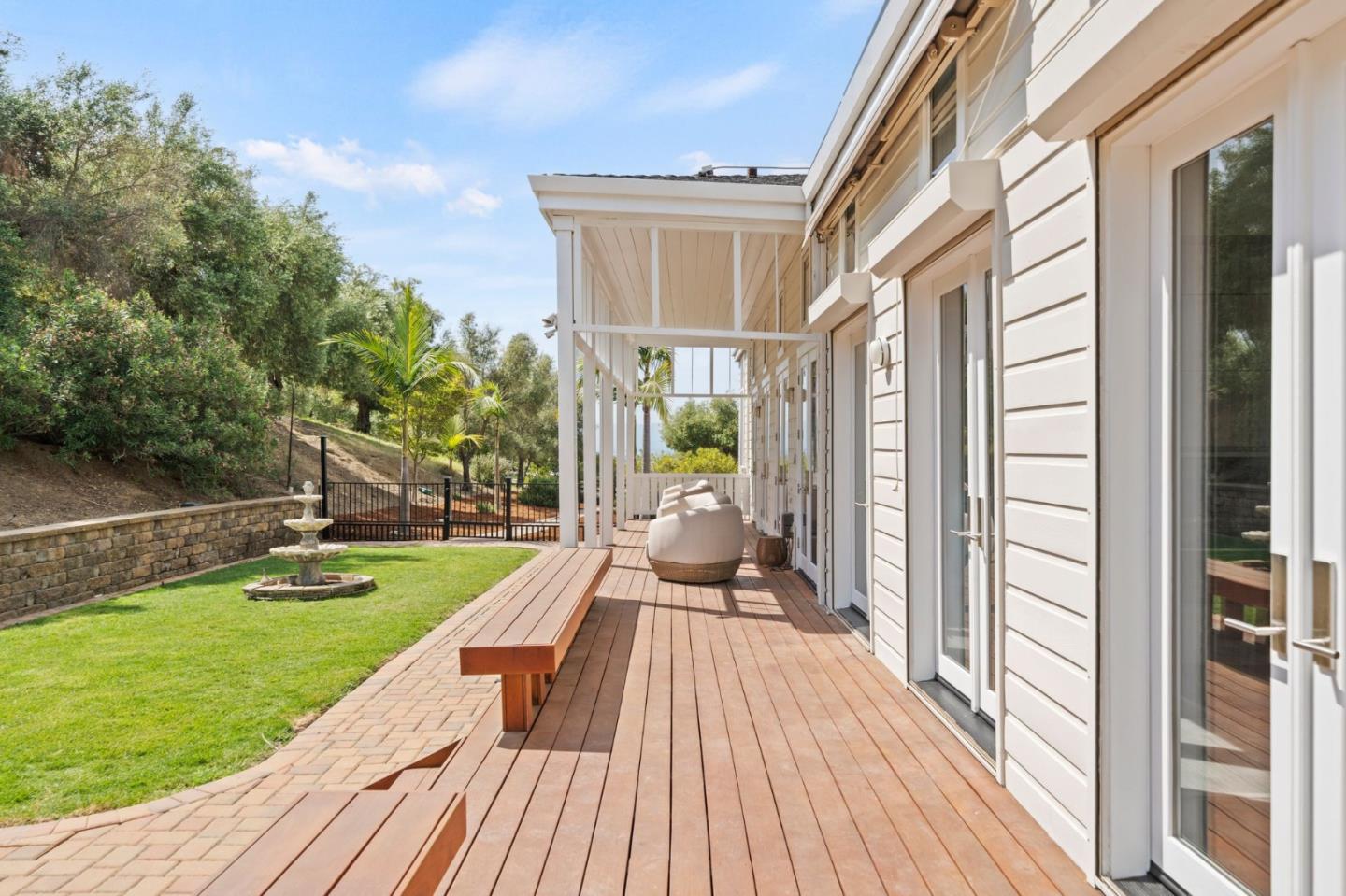 2698 Greenrock Road Milpitas, CA 95035 - Photo 56 of 99 a view of a house with backyard sitting area and garden