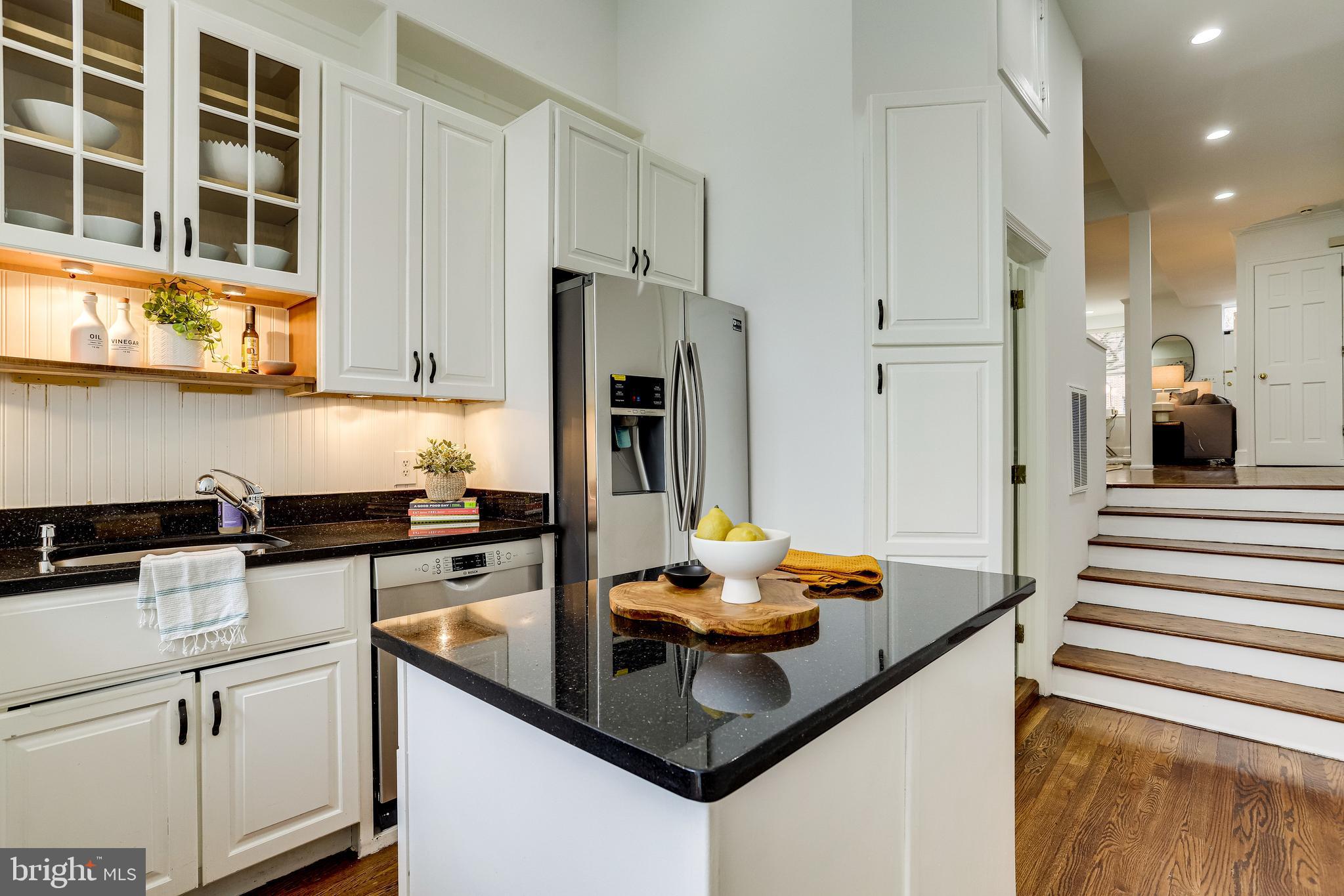 421 First Street Southeast Washington, DC 20003 - Photo 16 of 64 Looking back to half bath and dining room