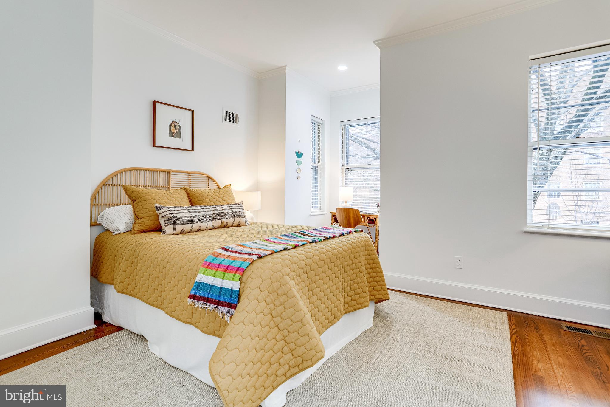 421 First Street Southeast Washington, DC 20003 - Photo 19 of 64 Front BR looks onto trees