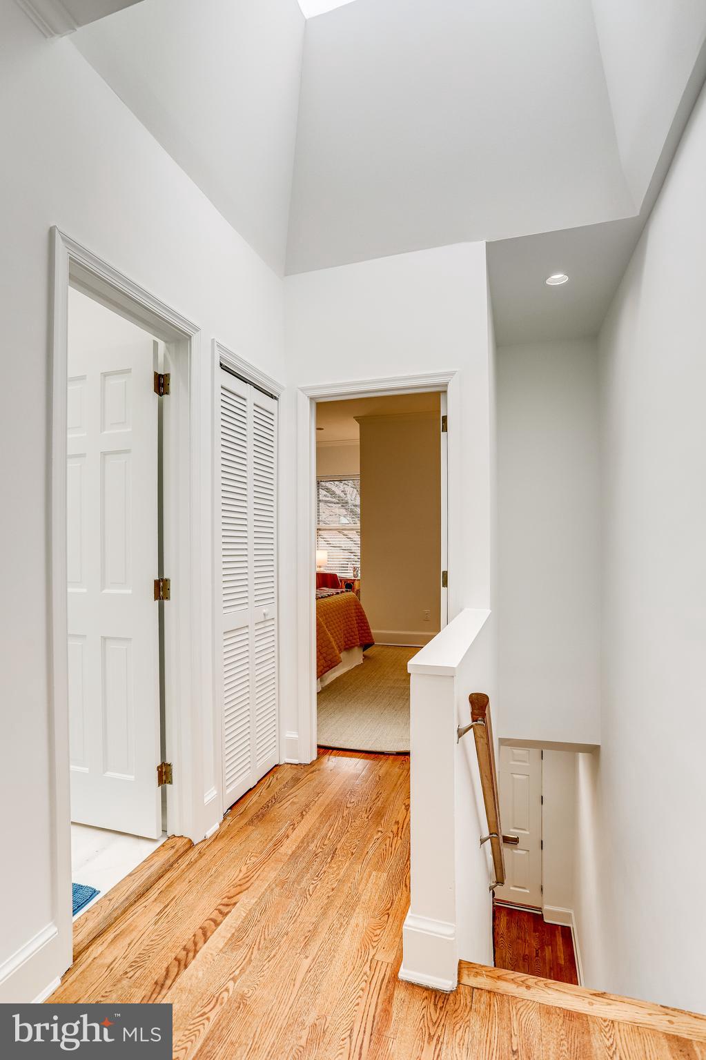 421 First Street Southeast Washington, DC 20003 - Photo 23 of 64 BRIGHT hallway w/large skylight, W/D closet