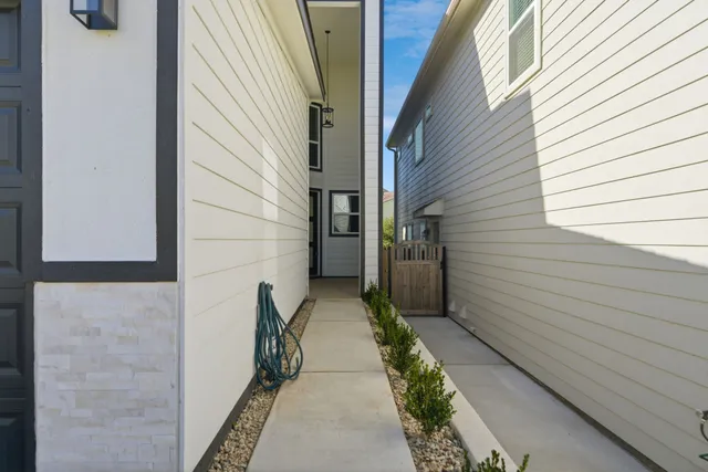 a pathway of a house