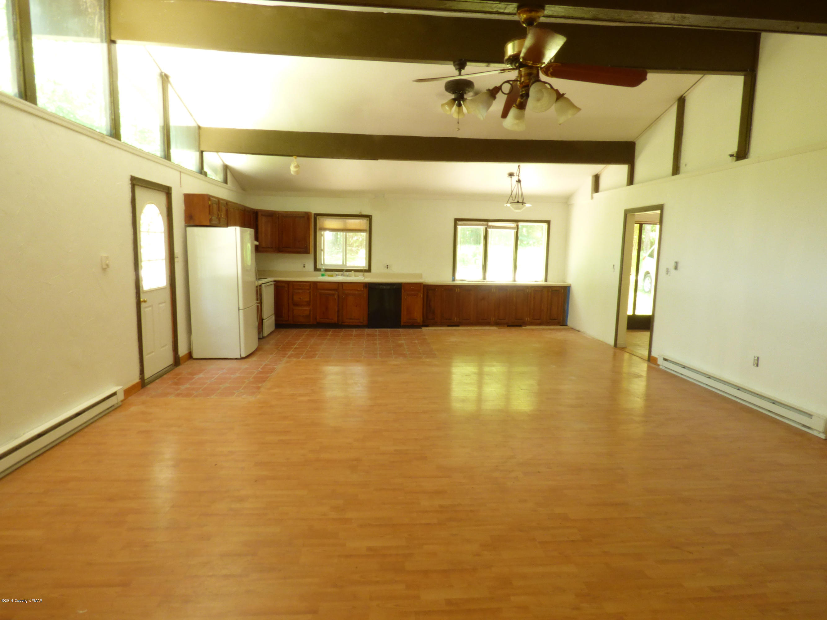 6568 Cone Road East Stroudsburg, PA 18302 - Photo 3 of 13 living room/kitchen