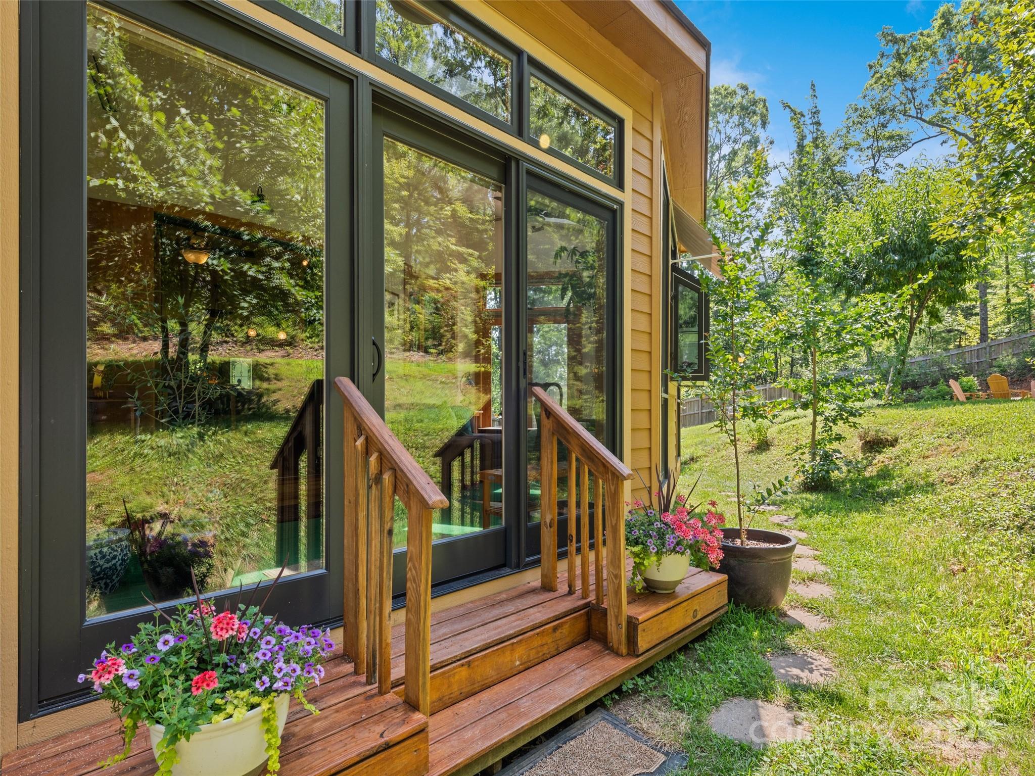 2675 Holbert Cove Road Saluda, NC 28773 - Photo 14 of 48 a view of sitting area in front of house