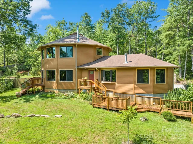 a house with garden in front of it