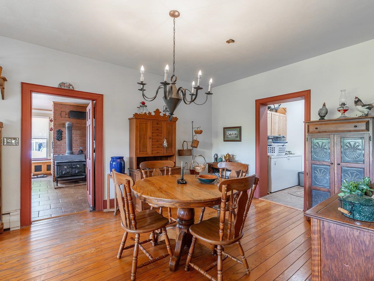 1299 North River Road Mount Crawford, VA 22841 - Photo 21 of 75 a view of a dining room with furniture window and wooden floor