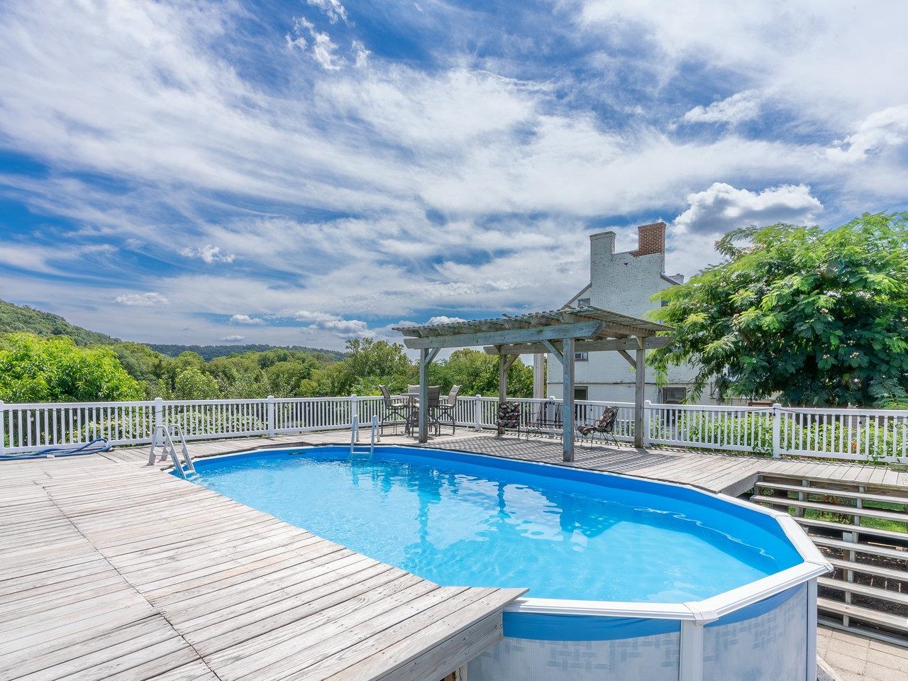 1299 North River Road Mount Crawford, VA 22841 - Photo 52 of 75 a view of swimming pool with seating space
