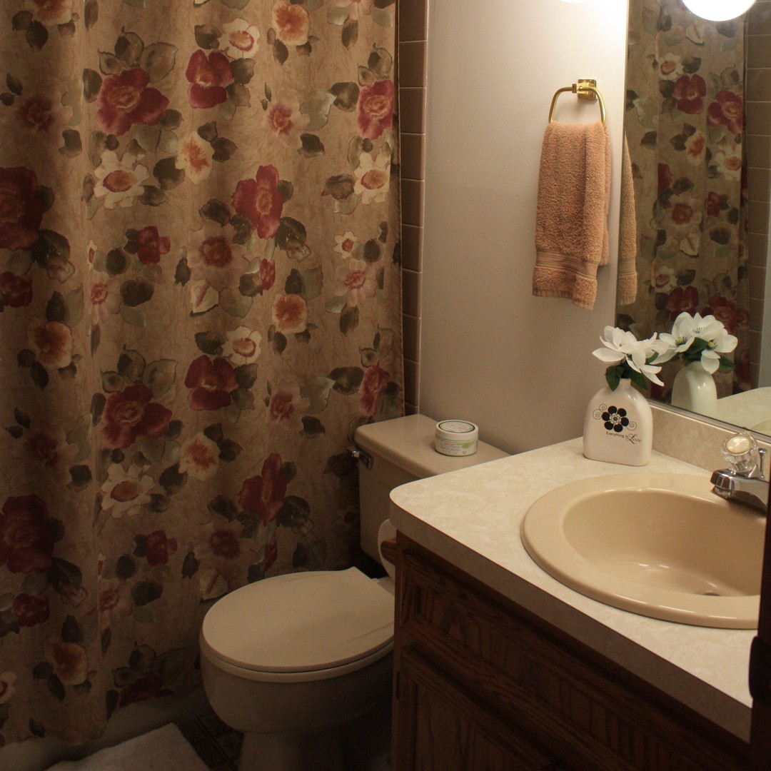 10900 Central Avenue, Unit 2C Chicago Ridge, IL 60415 - Photo 12 of 16 a bathroom with a sink and a toilet