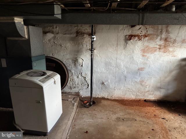 1232 South 11th Street Philadelphia, PA 19147 - Photo 15 of 16 a utility room with a washer and dryer