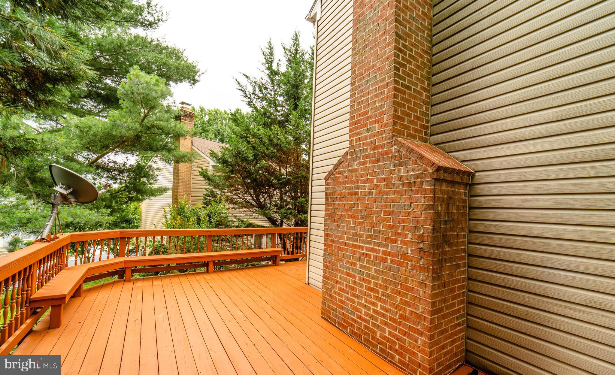 14903 Hatteras Way Silver Spring, MD 20906 - Photo 26 of 30 Huge Deck which has been restored!