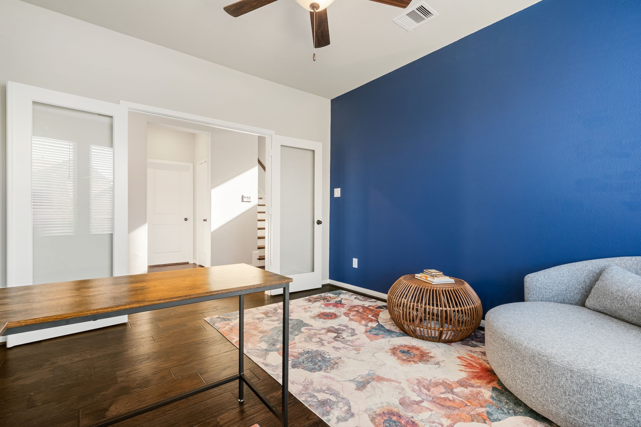 17525 Sunset Skies Road Conroe, TX 77302 - Photo 6 of 50 French Doors from the Study into the Foyer