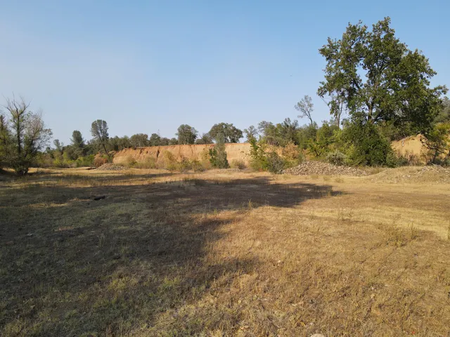 a view of back yard of the house