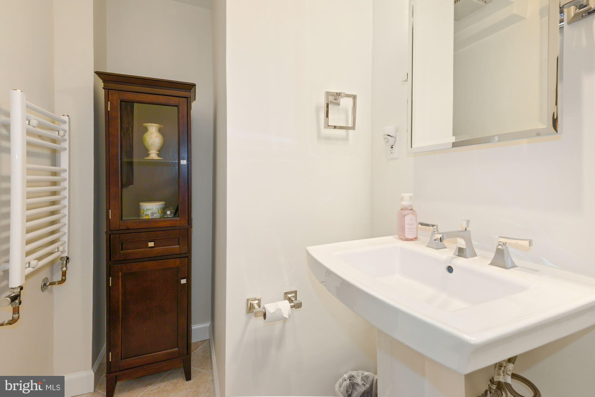 5918 Broad Branch Road Northwest Washington, DC 20015 - Photo 12 of 44 Powder Room off of Library/Home Office