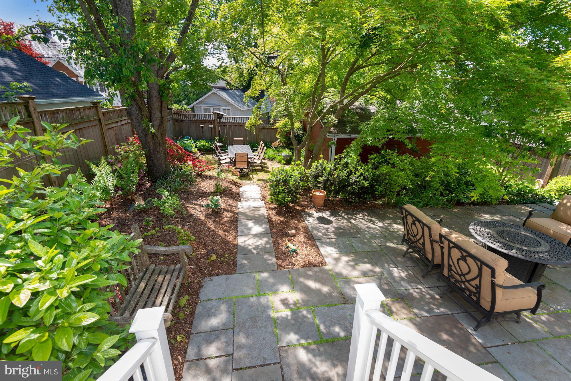 5918 Broad Branch Road Northwest Washington, DC 20015 - Photo 36 of 44 Prof Landscaped Terraced BKYD